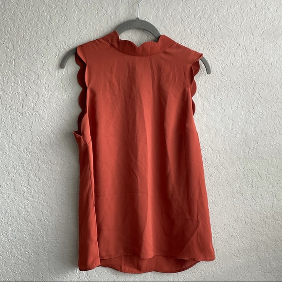 Outstanding Scallops Sleeveless Modcloth - Picture 2 of 5